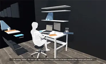 Interactive and Situated Guidelines to Help Users Design a Personal Desk that Fits Their Bodies